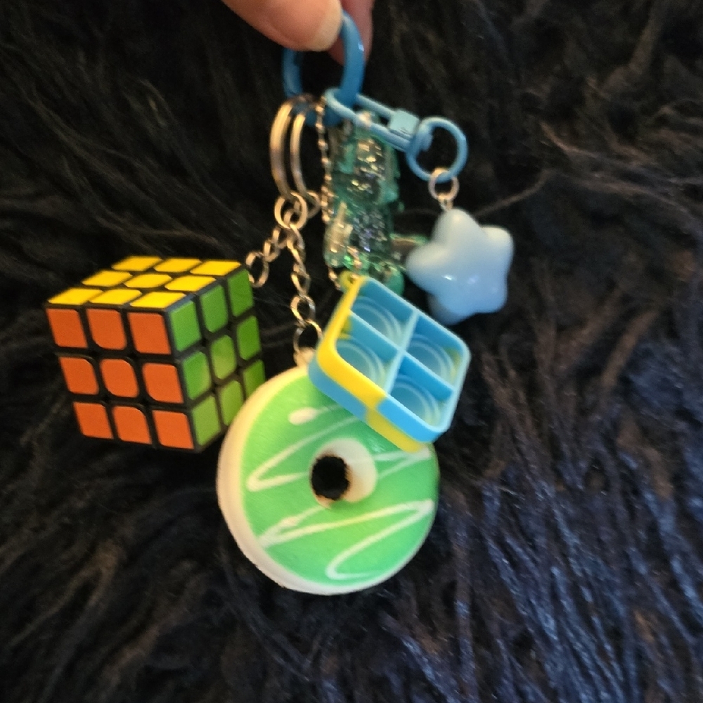 Kids Sensory Keychain ~ Backpack Zipper-pull
